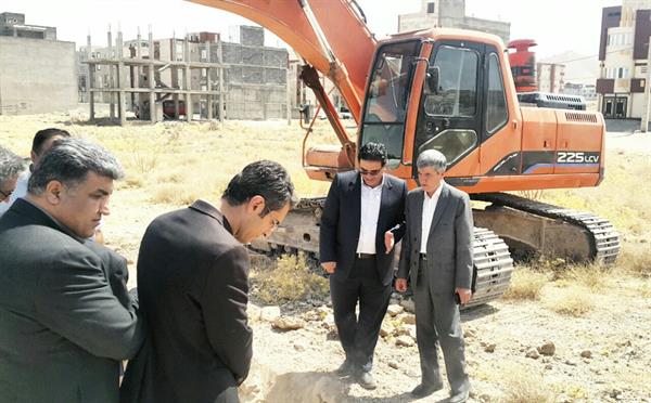 بازدید نماینده مردم شهرستانهای قروه و دهگلان از پروژه نور 2 کردستان