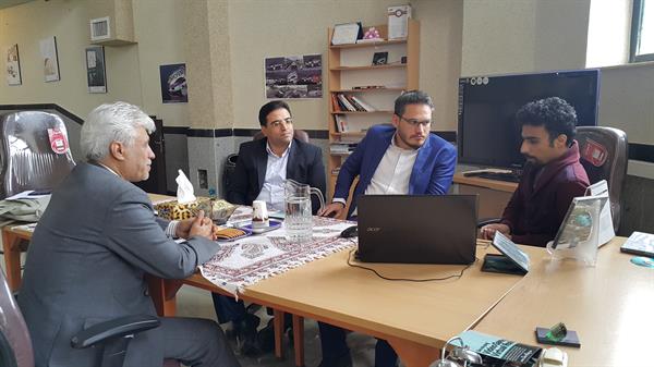 بازدید مهندس سعیدی از انستیتو بازی و انیمیشن استان