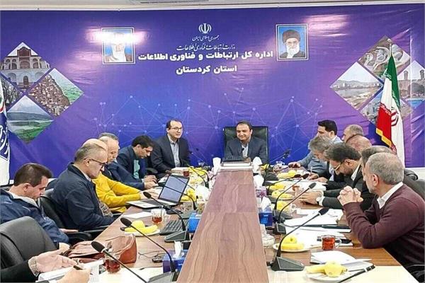 بررسی وضعیت پروژه فیبر نوری در کردستان؛ تحقق ۴۷ درصدی تعهدات اپراتورها
