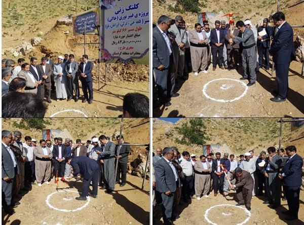 آغاز عملیات اجرایی 66 کیلومتر فیبر نوری مسیر اورامان کردستان